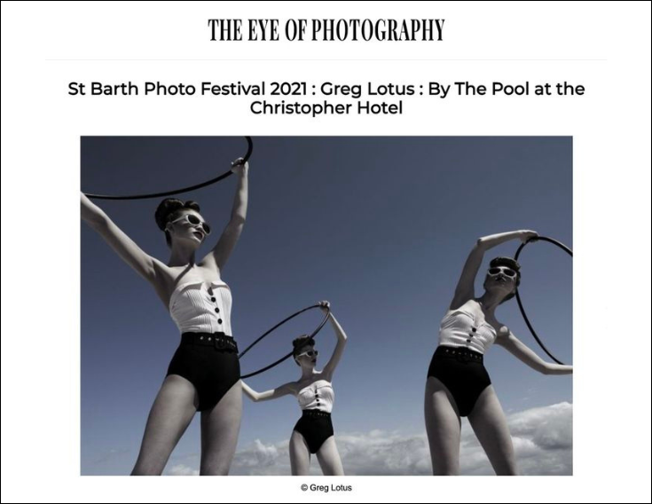 The Eye of Photography: St. Barth Photo Festival 2021