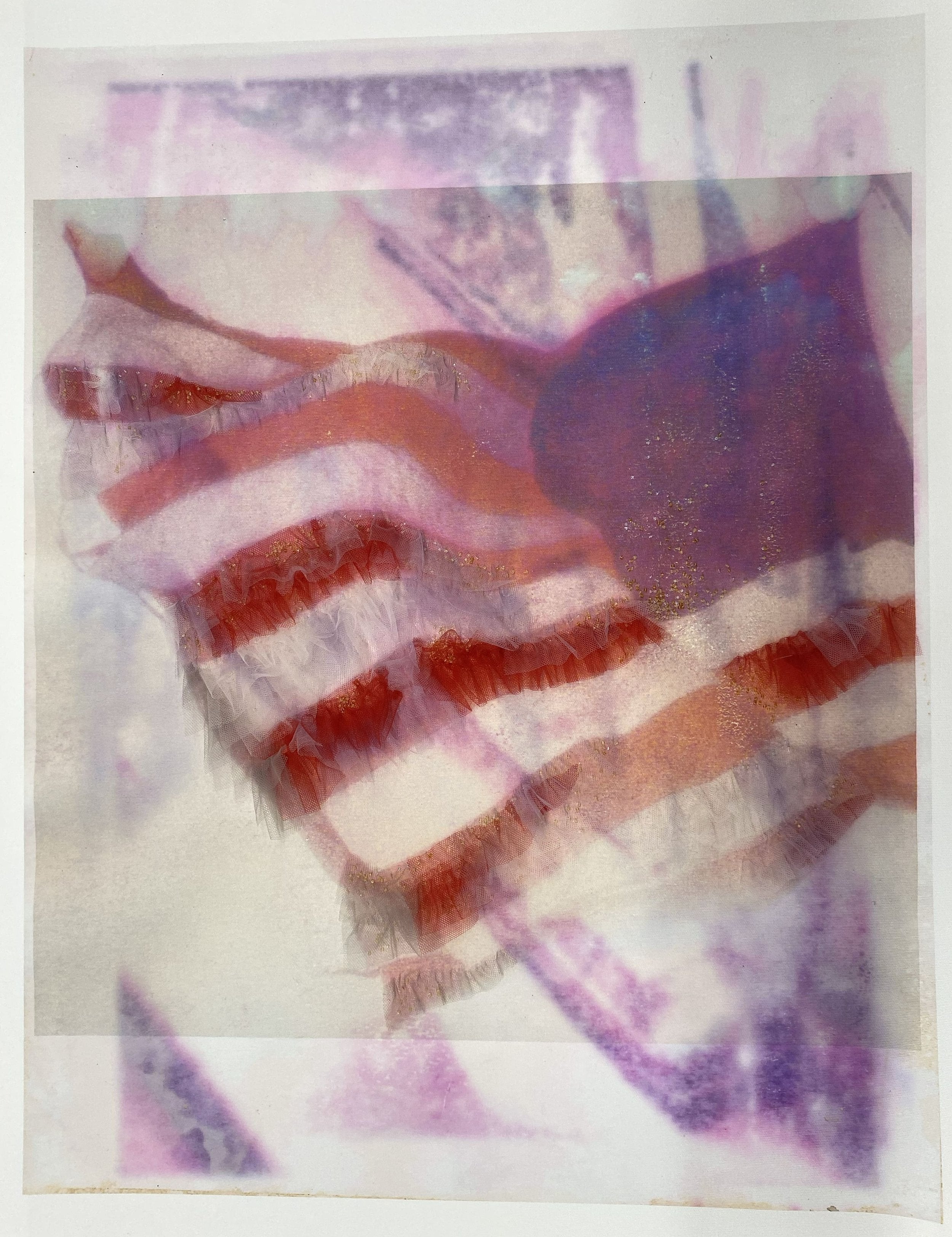 EMBROIDERED WET SERIES FLAG, 2018-2025