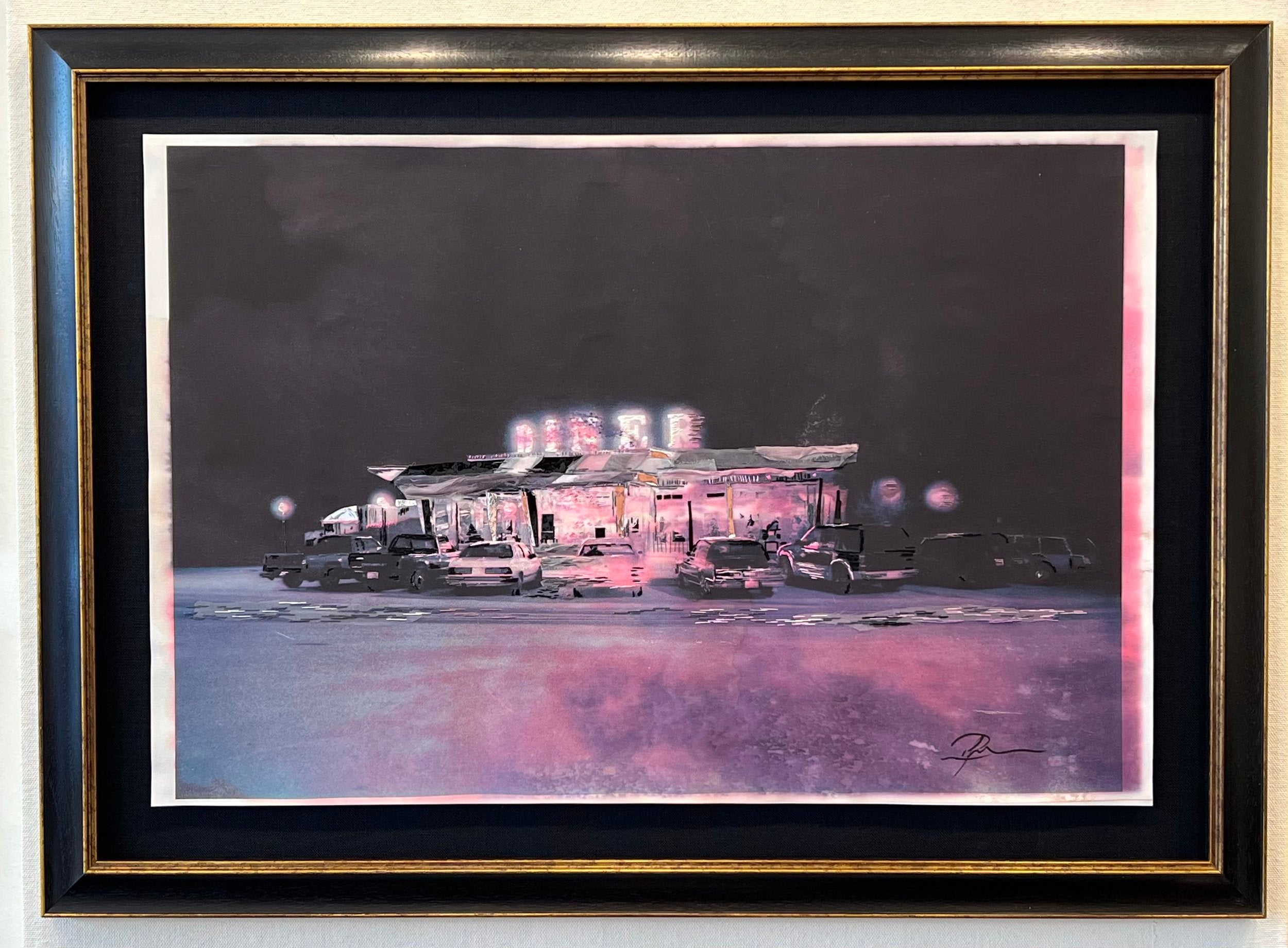 EMBROIDERED WET SERIES DINER, 2004-2018-2025