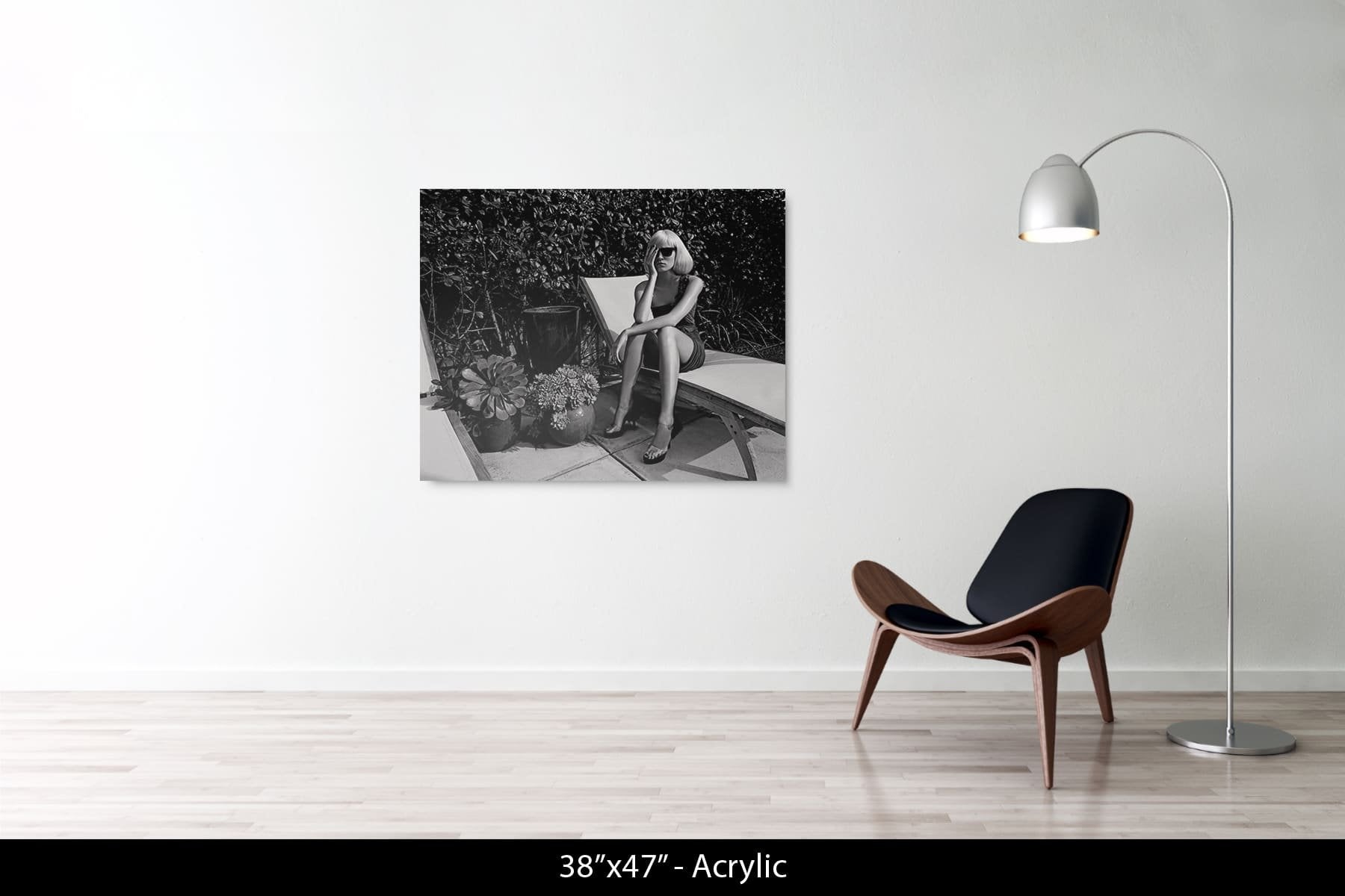 Alison by the pool , California, 2008