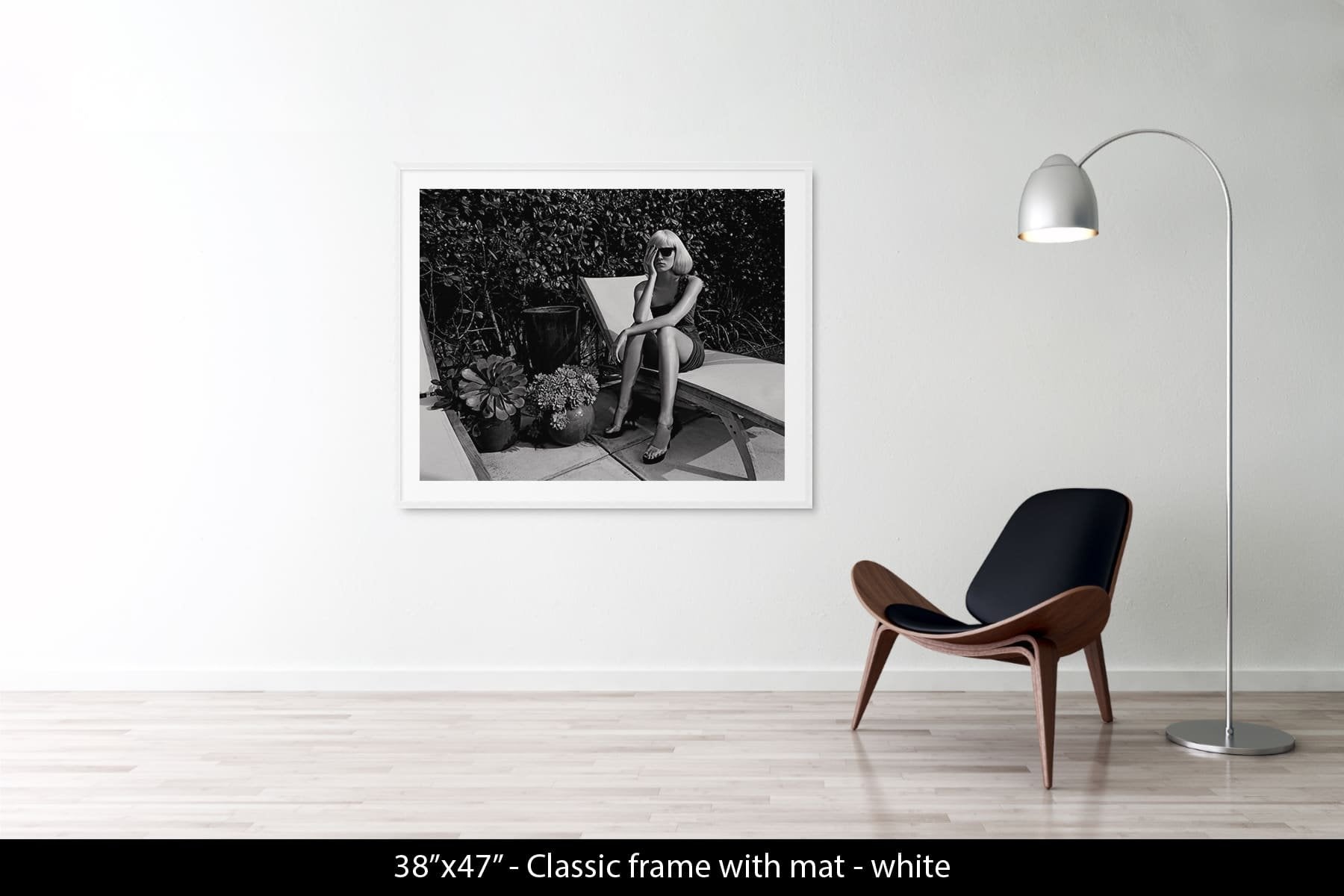 Alison by the pool , California, 2008