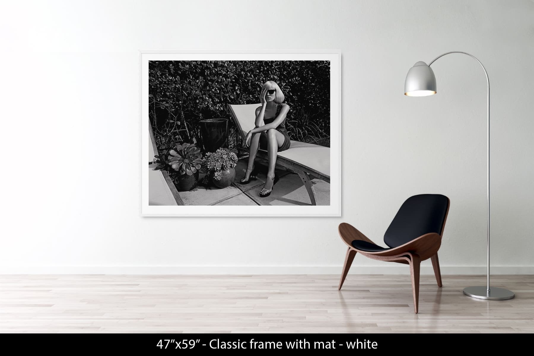 Alison by the pool , California, 2008