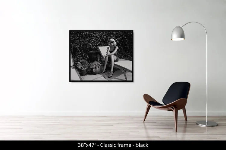 Alison by the pool , California, 2008