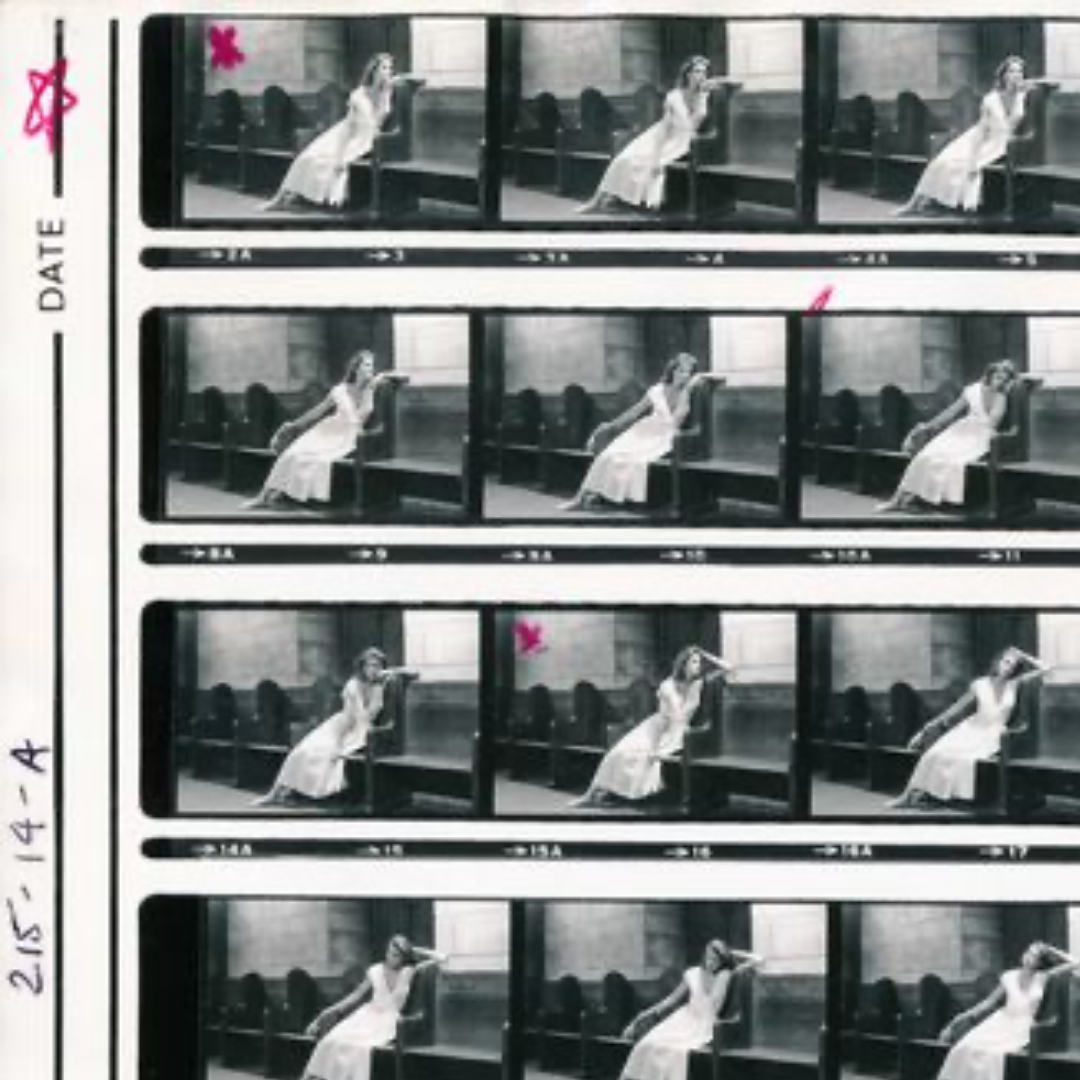 Gia on a Pew, Contact Sheet