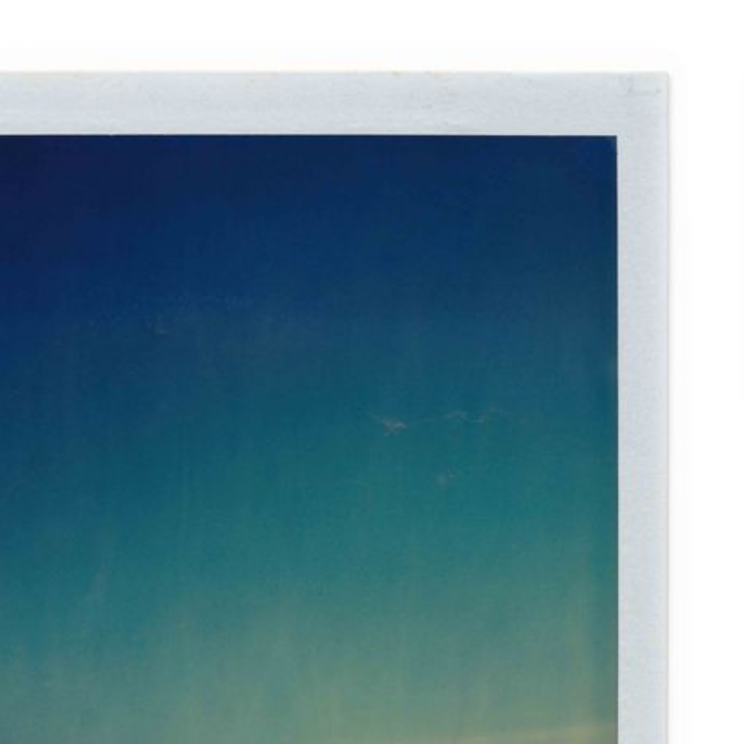 Polaroid SX70 #061 – The Umbrella the Horizon, 1982 SouthHampton