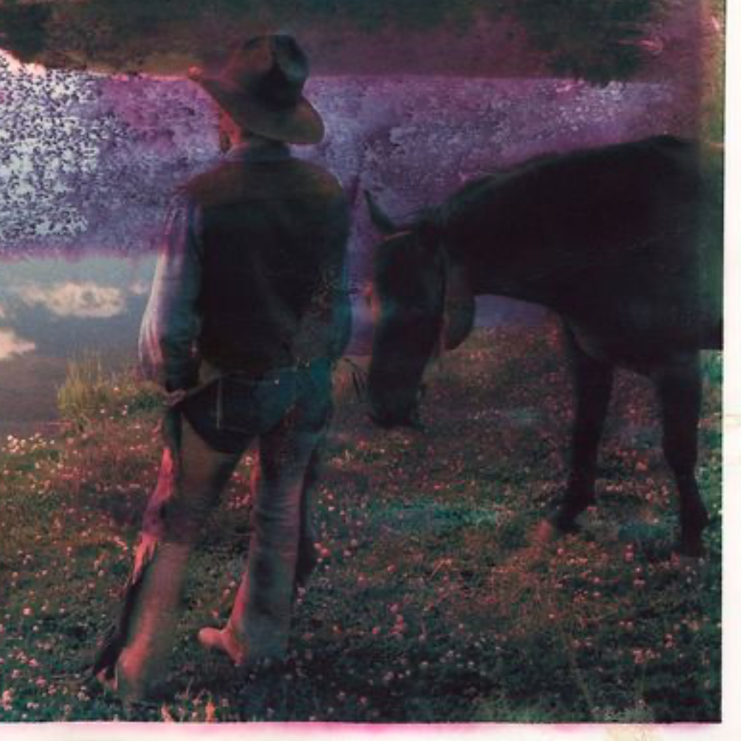 Wet Series Man with Horse, 2018