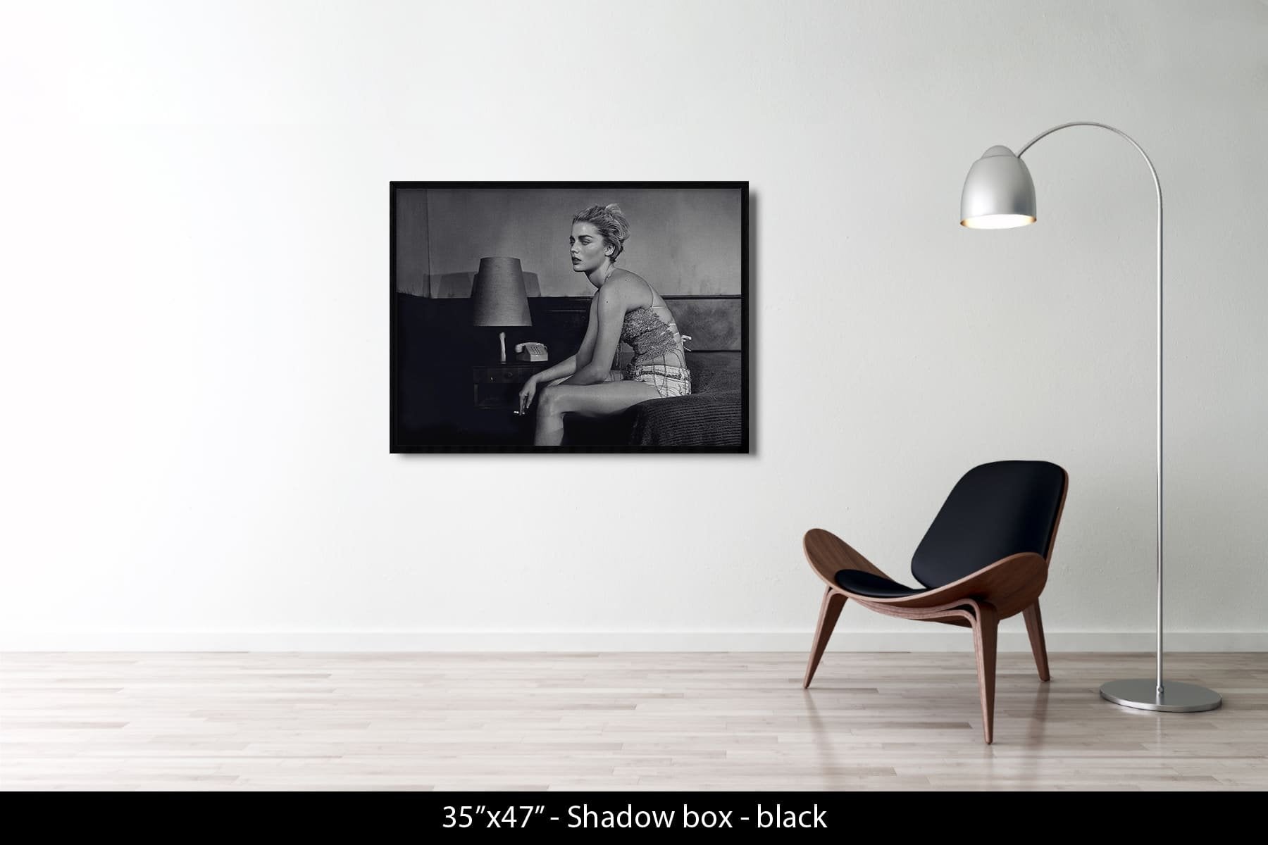 Fanny and the motel room, Los Angeles 2003