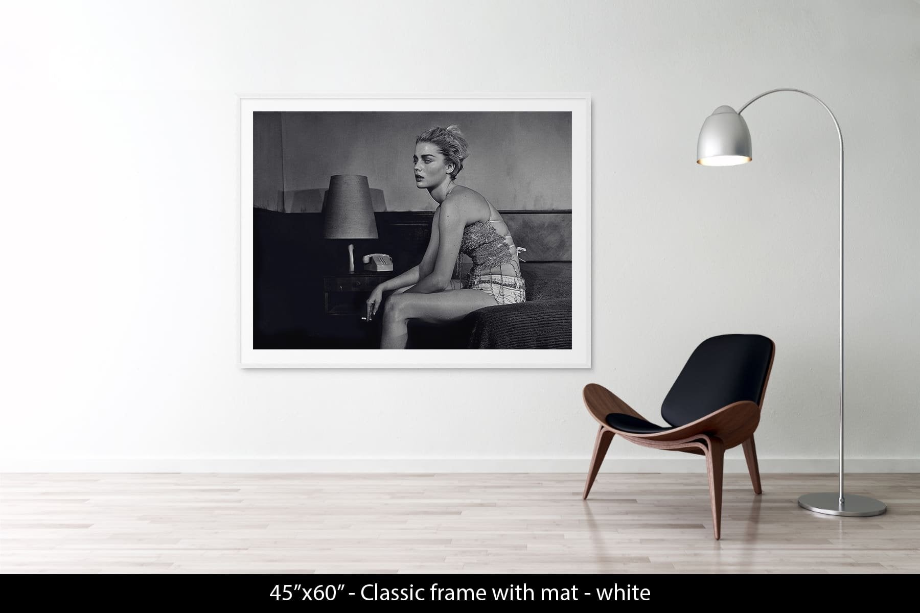 Fanny and the motel room, Los Angeles 2003