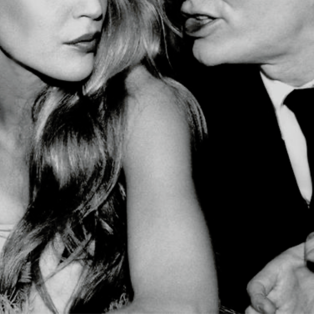 JERRY HALL AND ANDY WARHOL