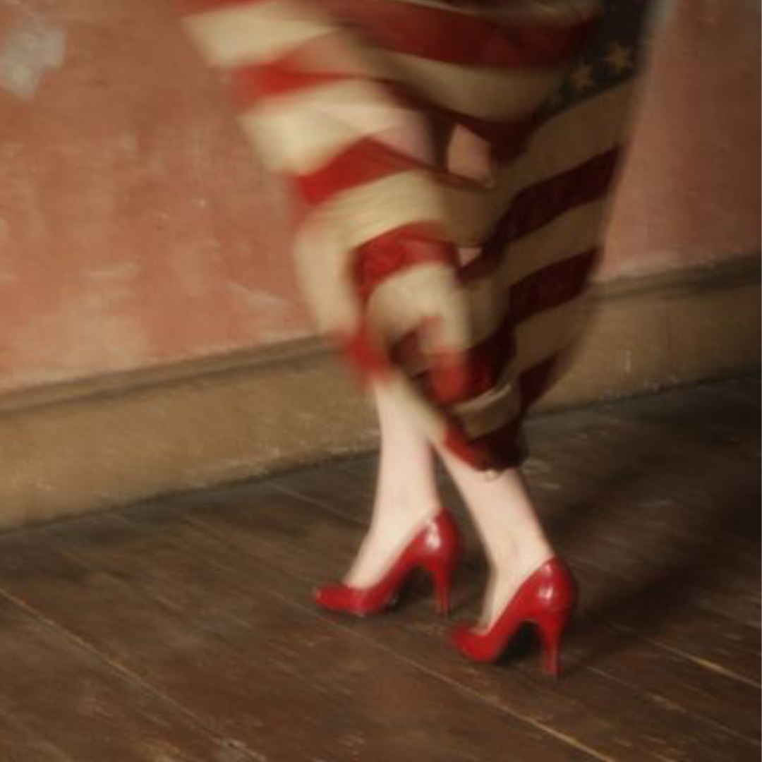 Woman with Flag, 2007