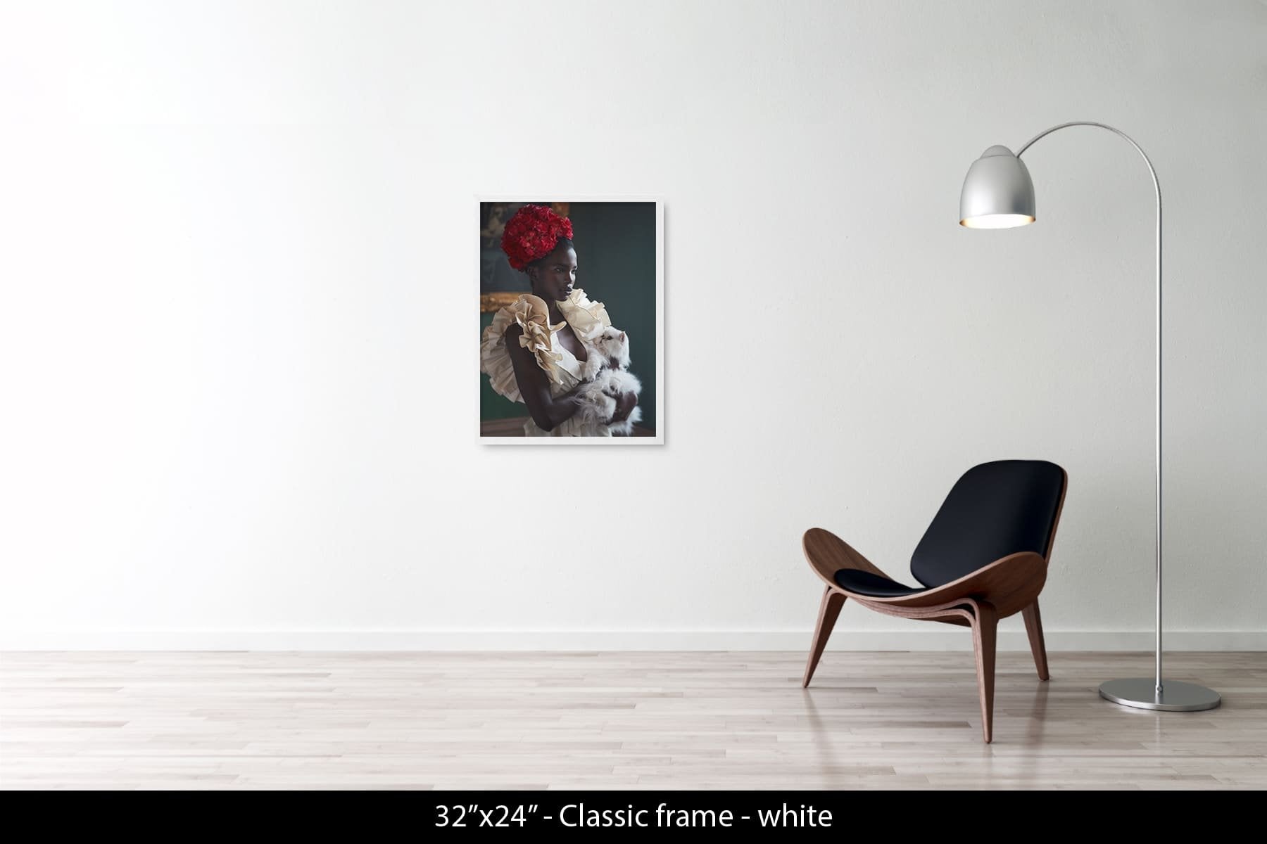 Amito with cat, London, 2019