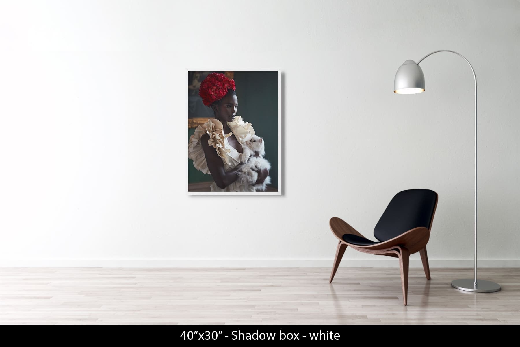 Amito with cat, London, 2019