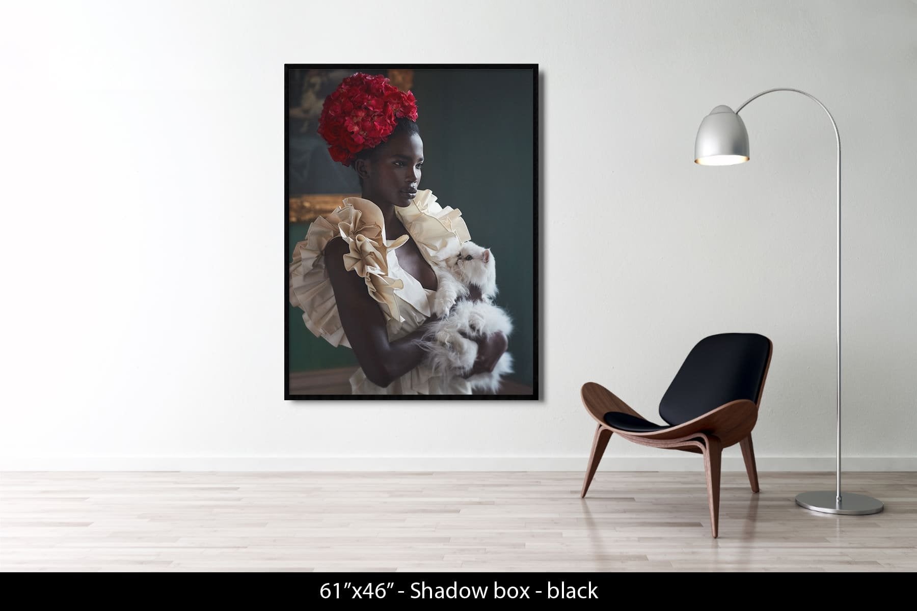 Amito with cat, London, 2019