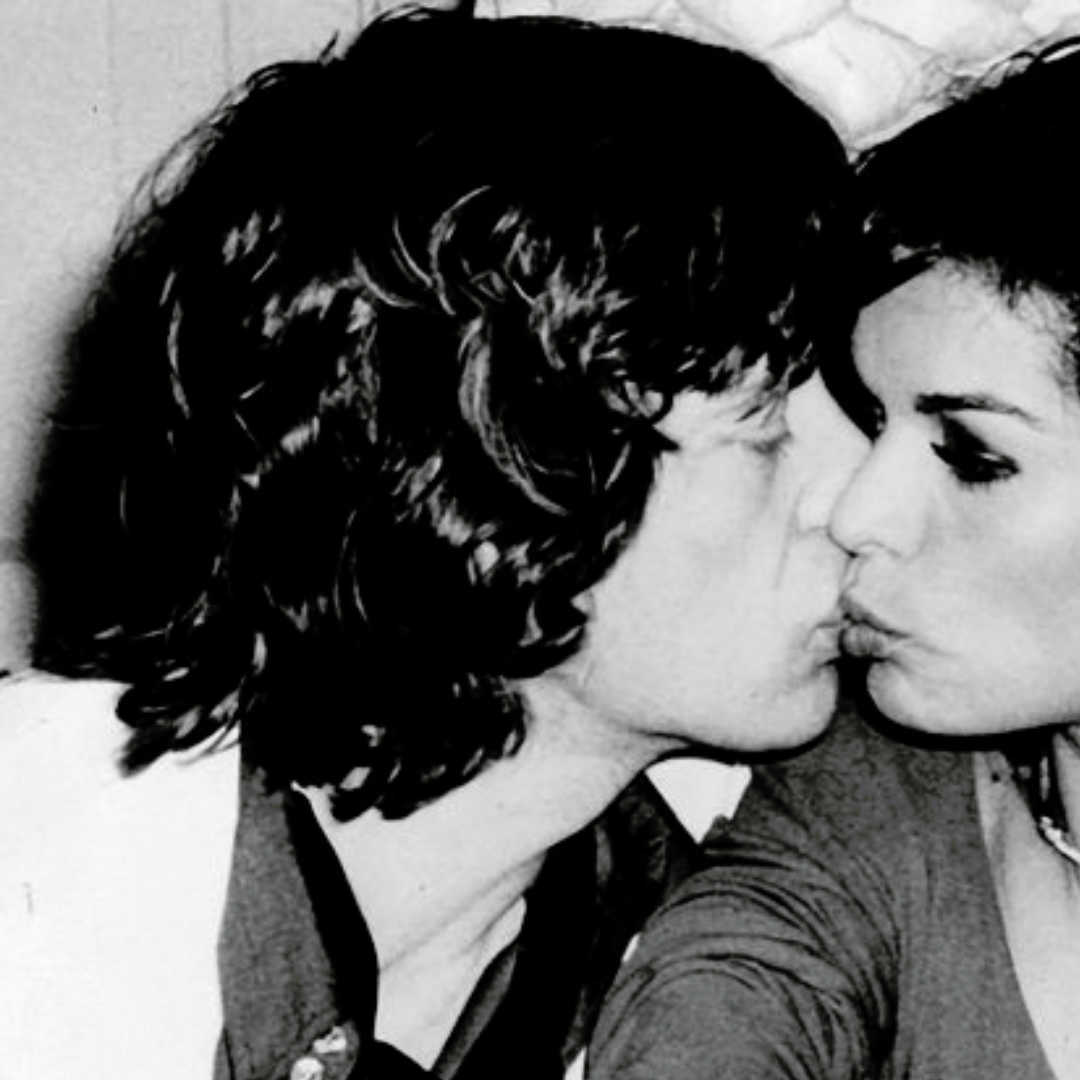 MICK AND BIANCA JAGGER