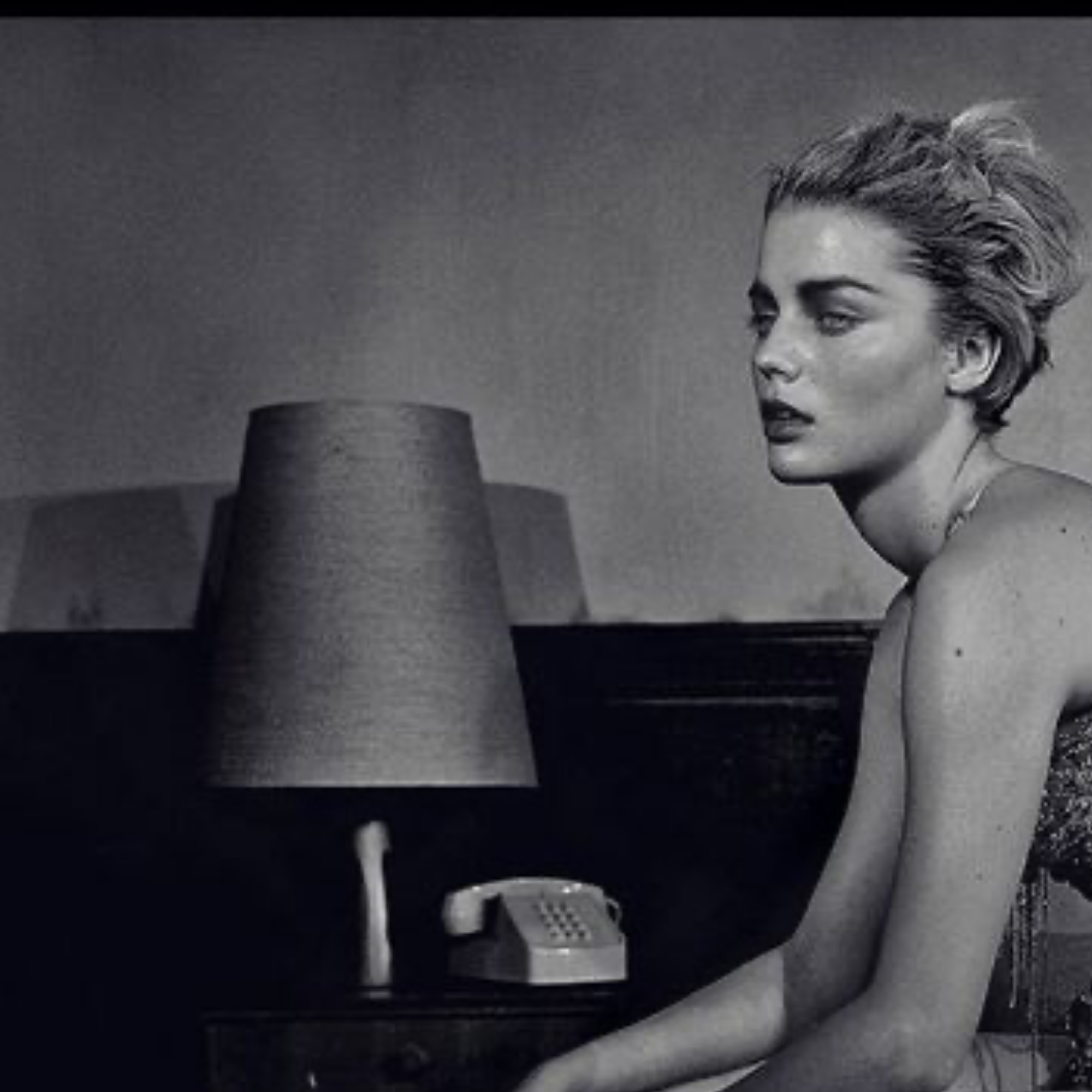 Fanny and the motel room, Los Angeles 2003