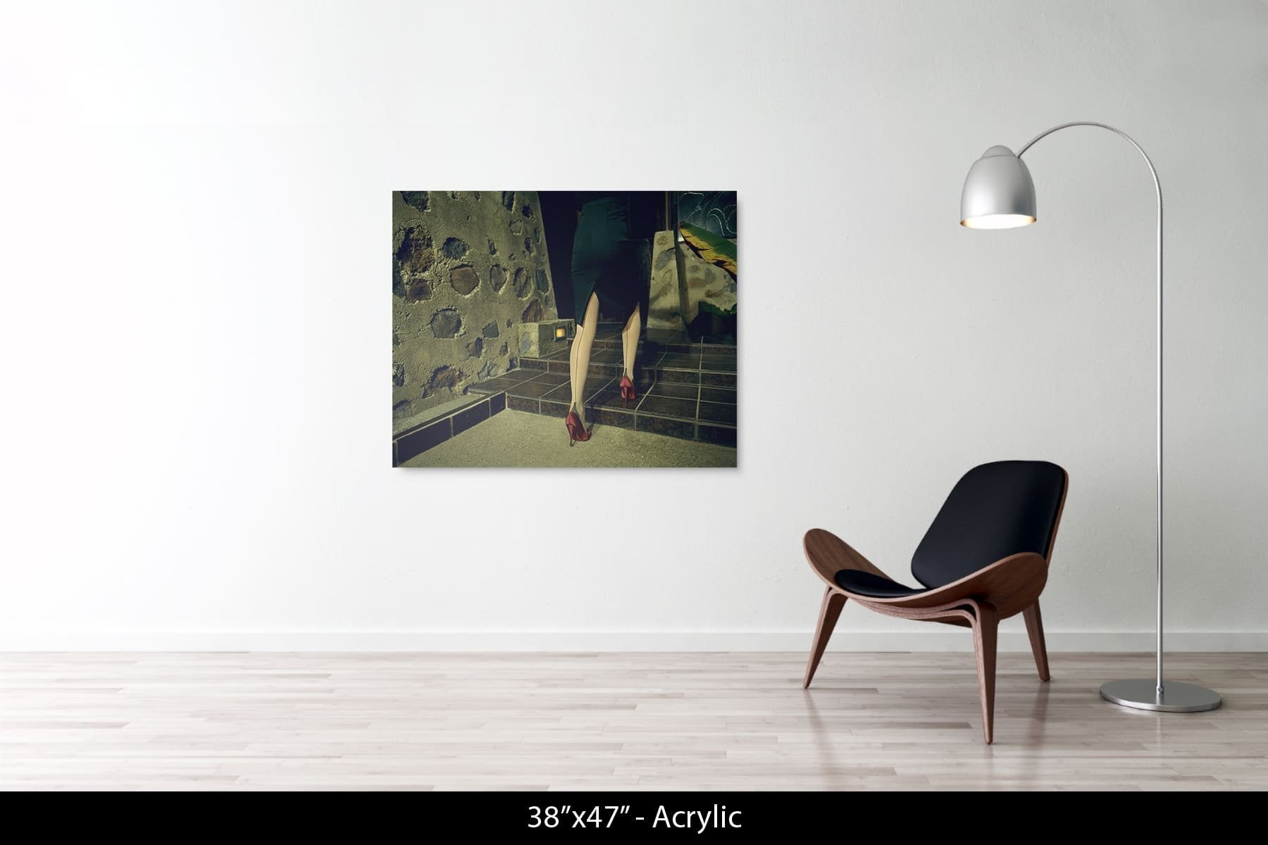 Red satin, Elyse, Los Angeles 2005