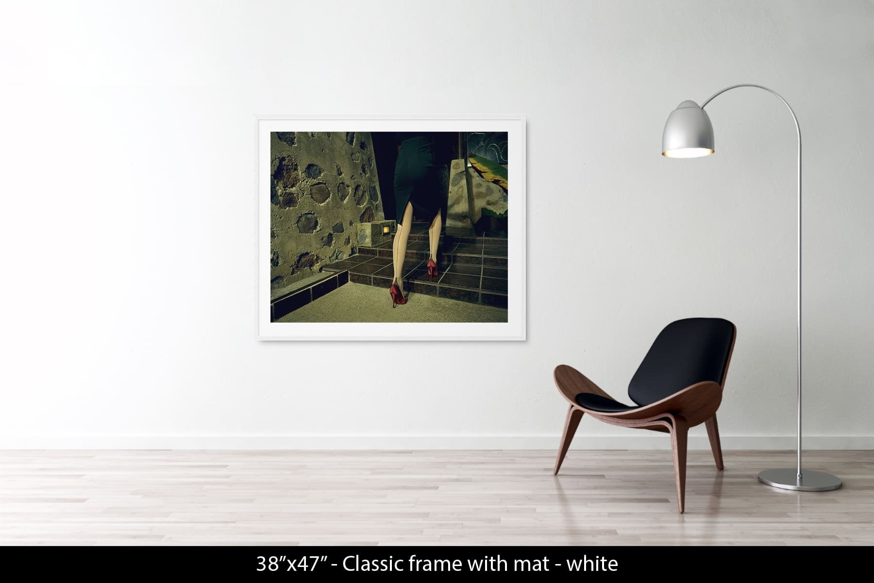 Red satin, Elyse, Los Angeles 2005