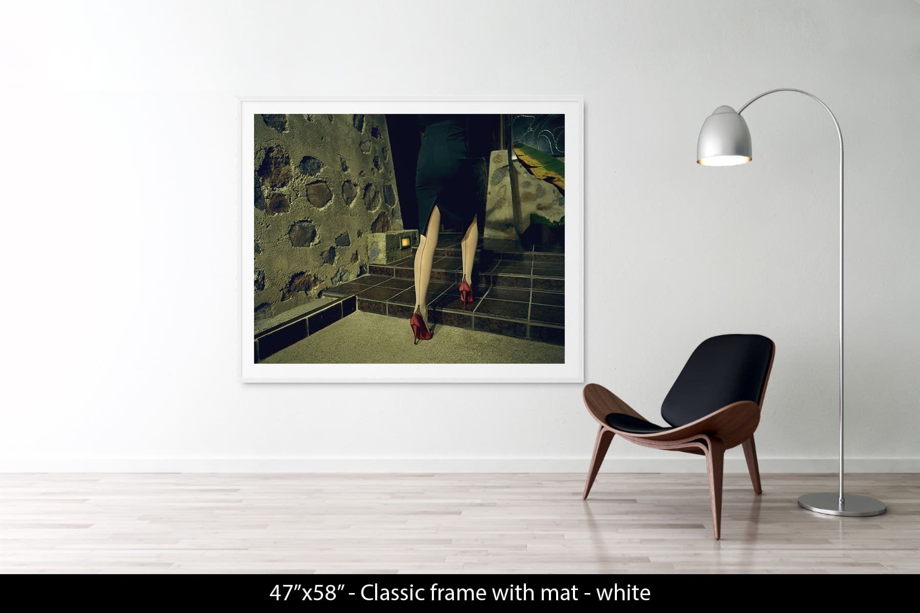 Red satin, Elyse, Los Angeles 2005