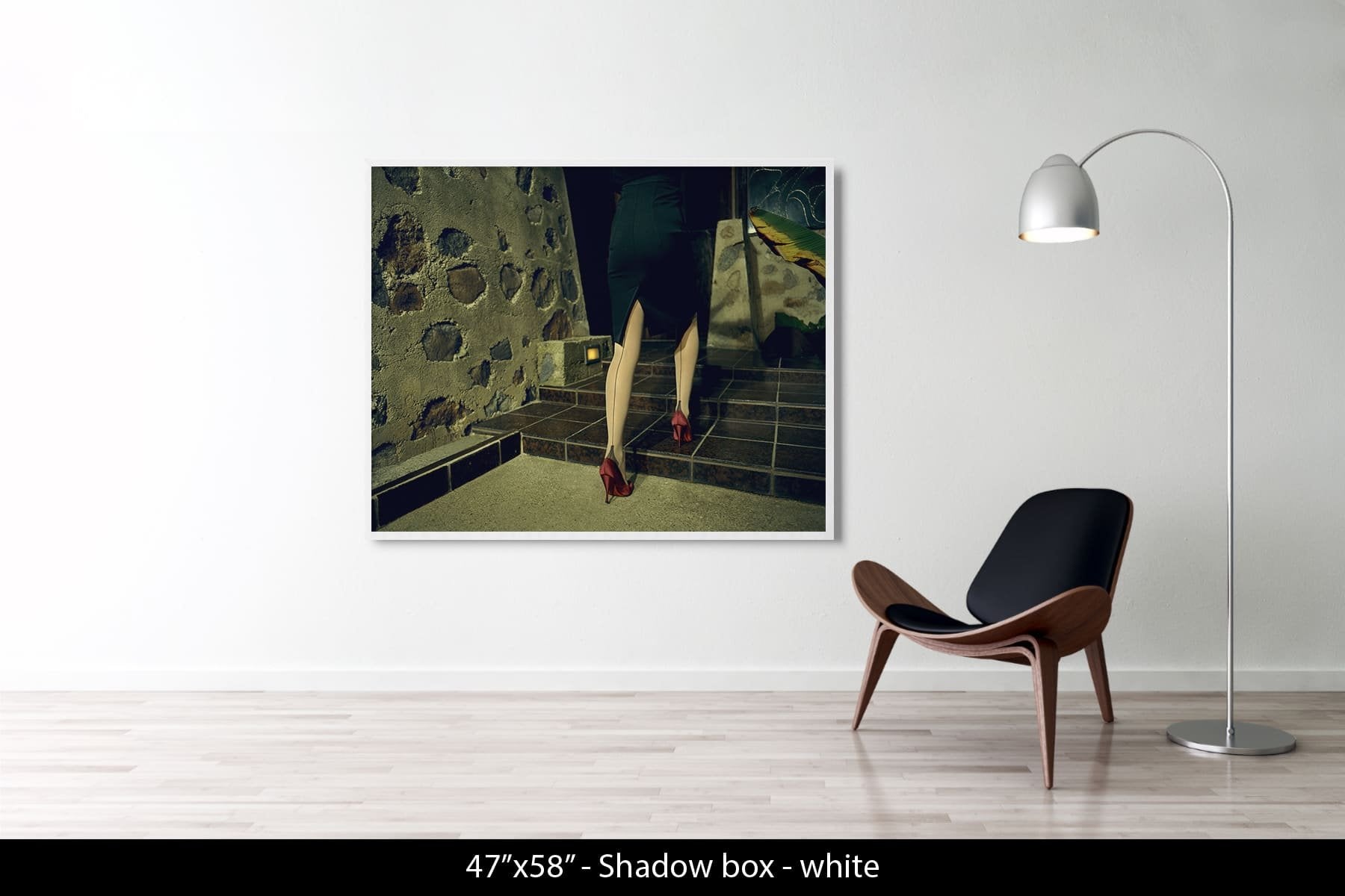 Red satin, Elyse, Los Angeles 2005