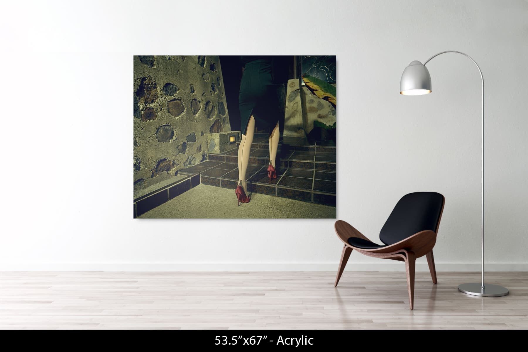 Red satin, Elyse, Los Angeles 2005