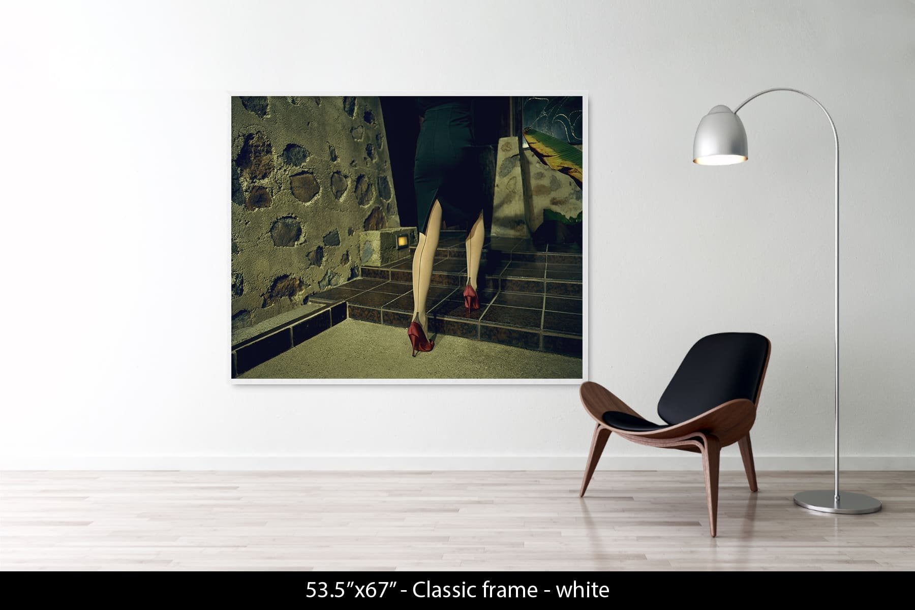 Red satin, Elyse, Los Angeles 2005