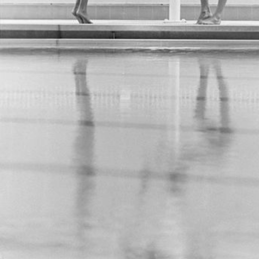 Gia on the lifeguard stand