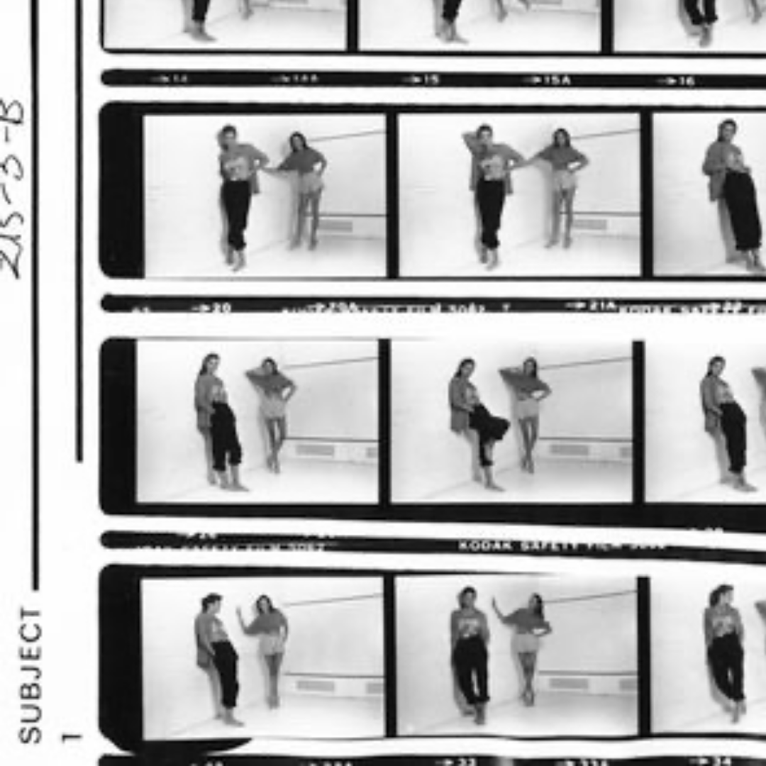 Gia and Debbie Dickinson, Contact Sheet