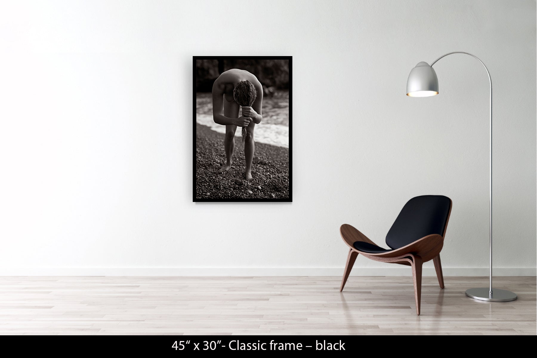 Emma, Nu, Positano, Italie, 2000