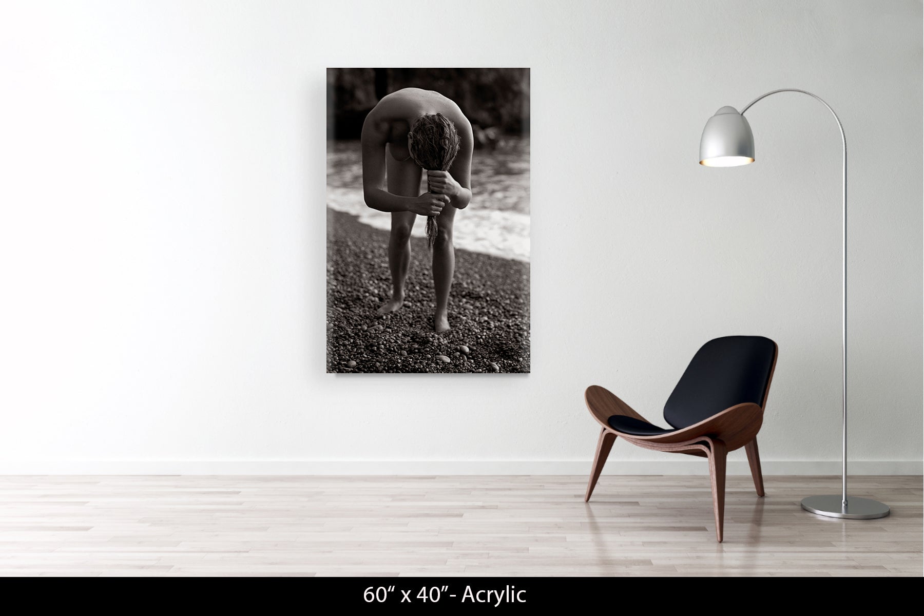 Emma, Nu, Positano, Italie, 2000