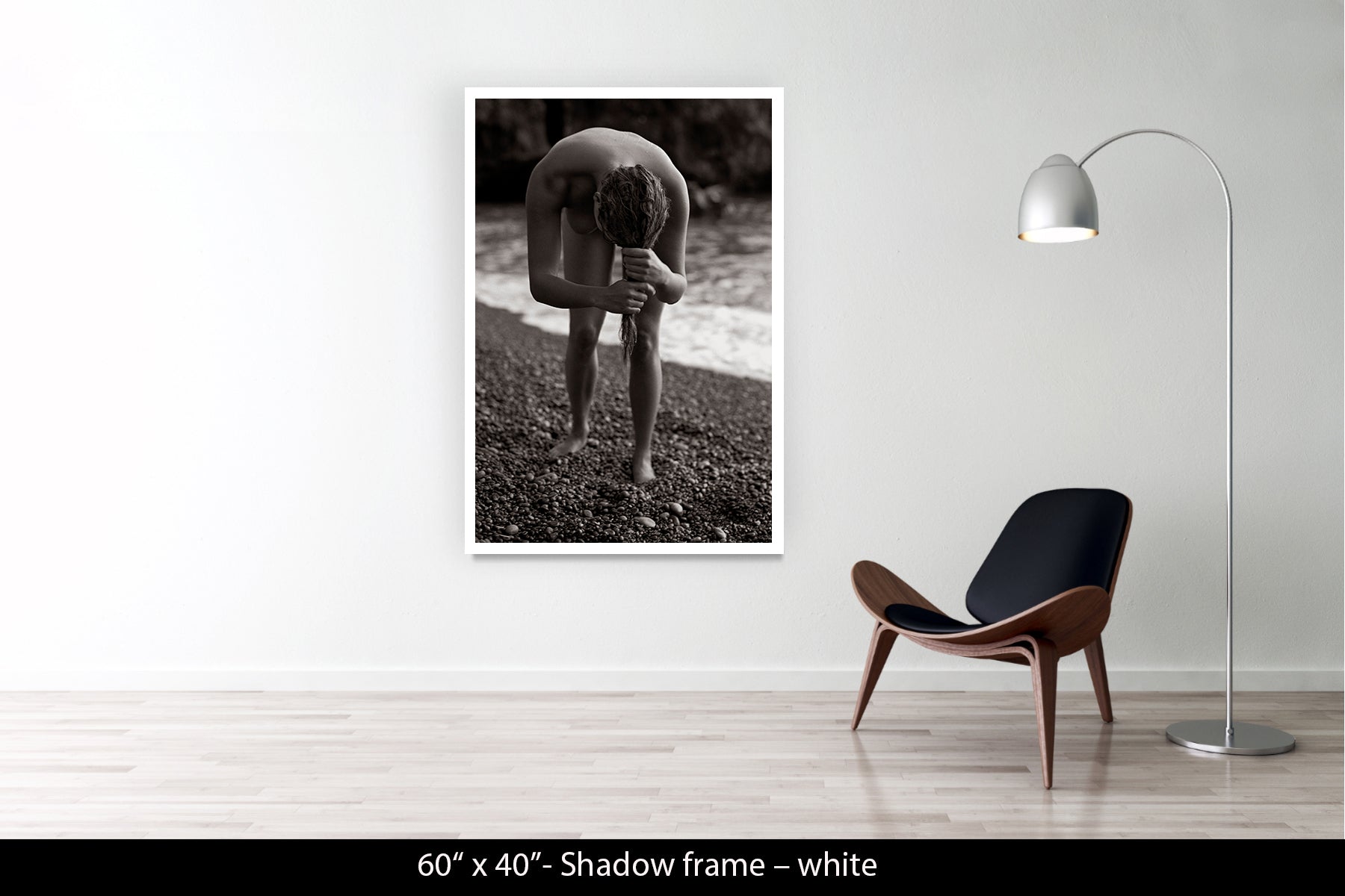 Emma, Nu, Positano, Italie, 2000