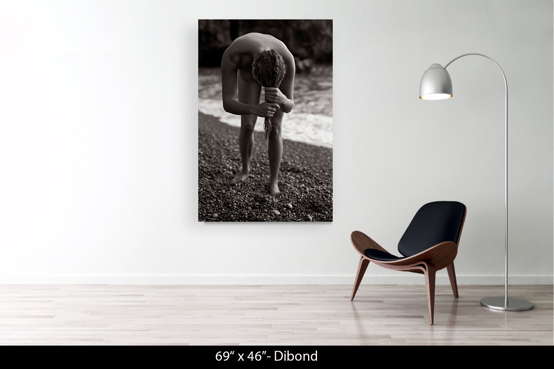 Emma, Nu, Positano, Italie, 2000