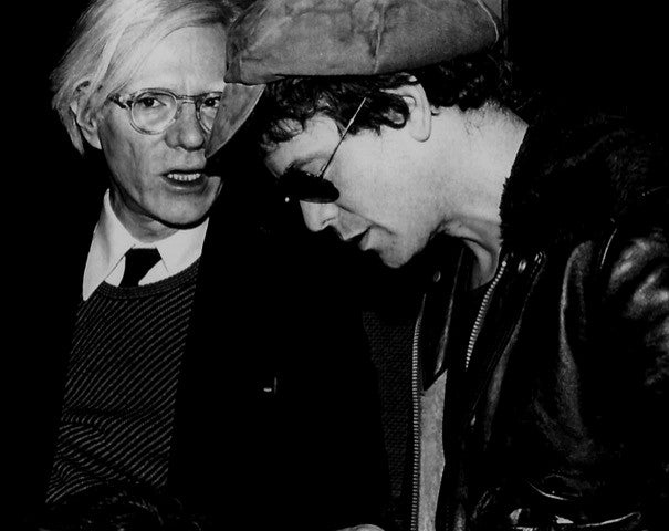 ANDY WARHOL AND LOU REED