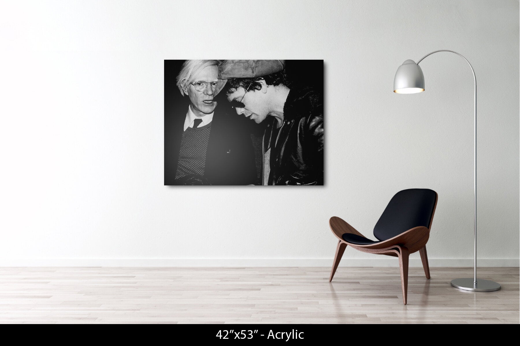 ANDY WARHOL AND LOU REED