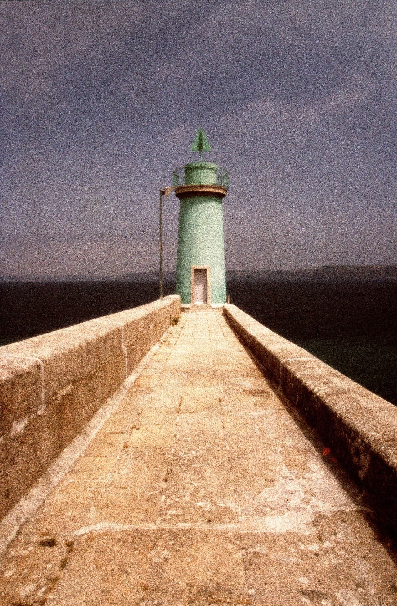 Green Lighthouse Honfleur France – 1982