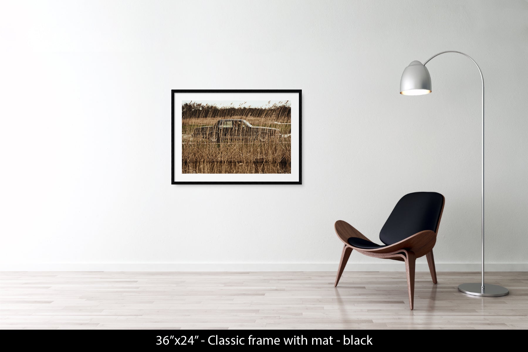 Untitled (Car in Reeds)