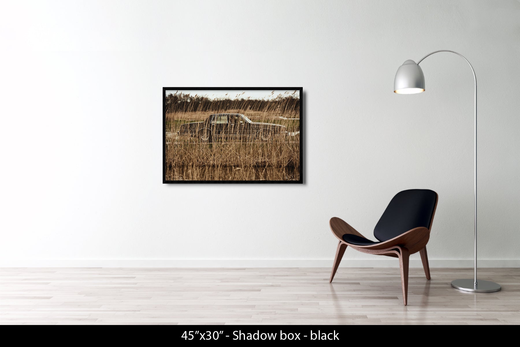 Untitled (Car in Reeds)