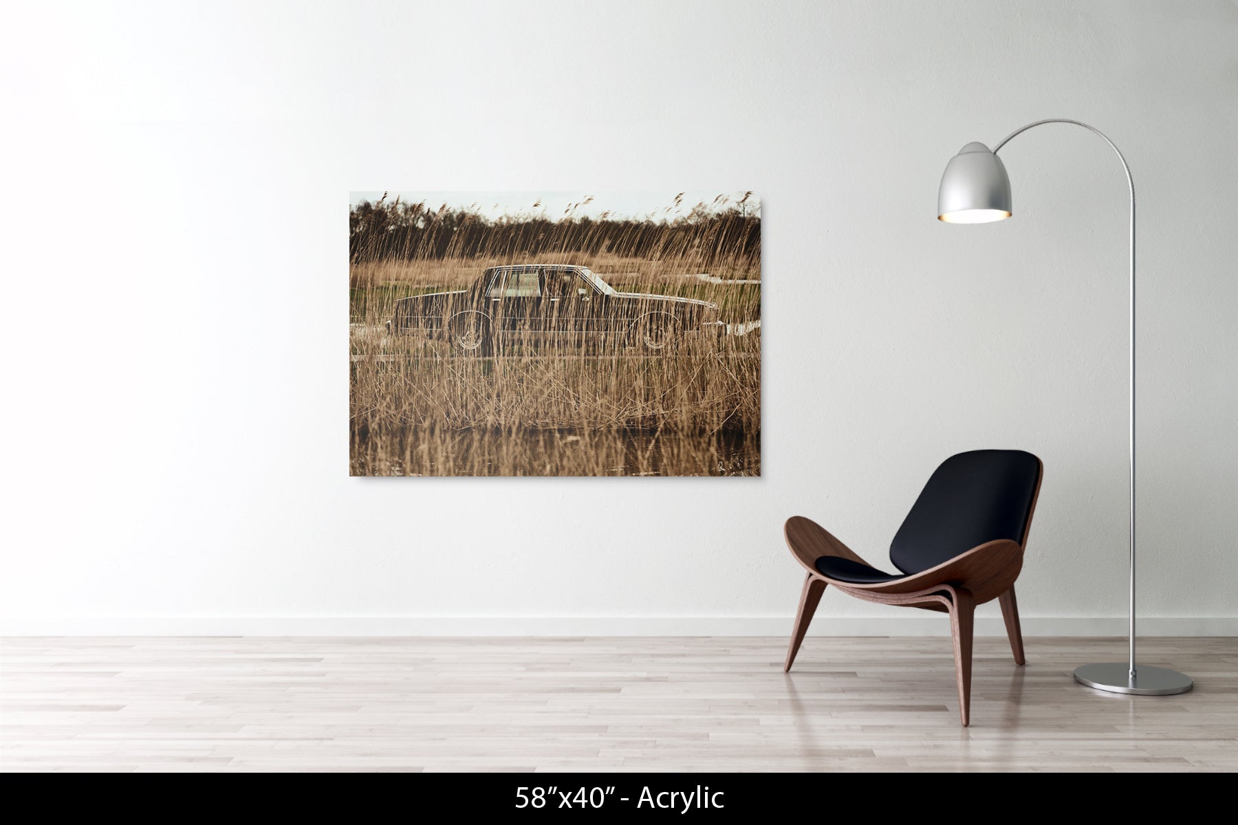 Untitled (Car in Reeds)