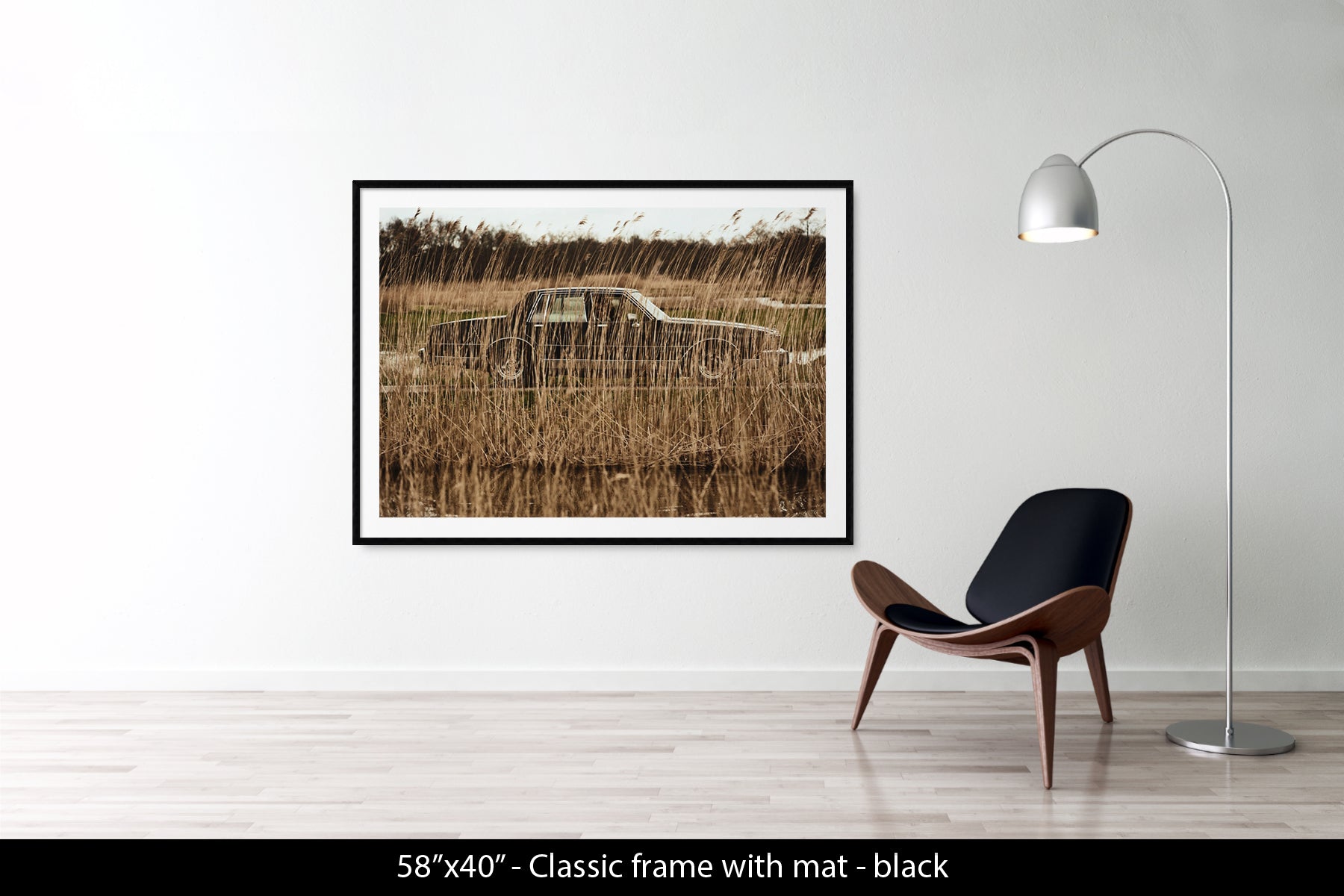 Untitled (Car in Reeds)