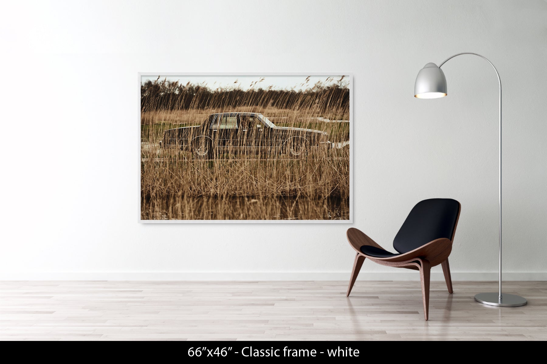 Untitled (Car in Reeds)