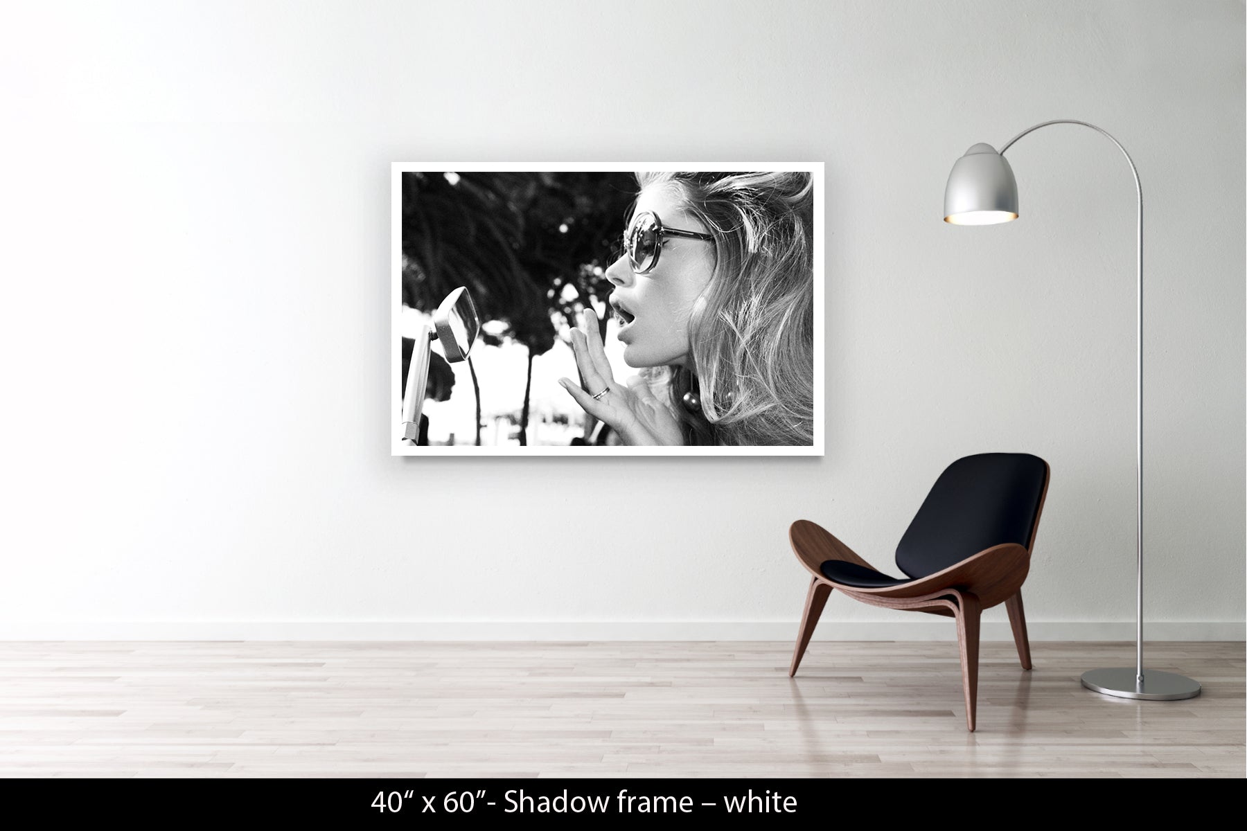 INSIDE CANNES - Doutzen looking at the rear mirror, 2011