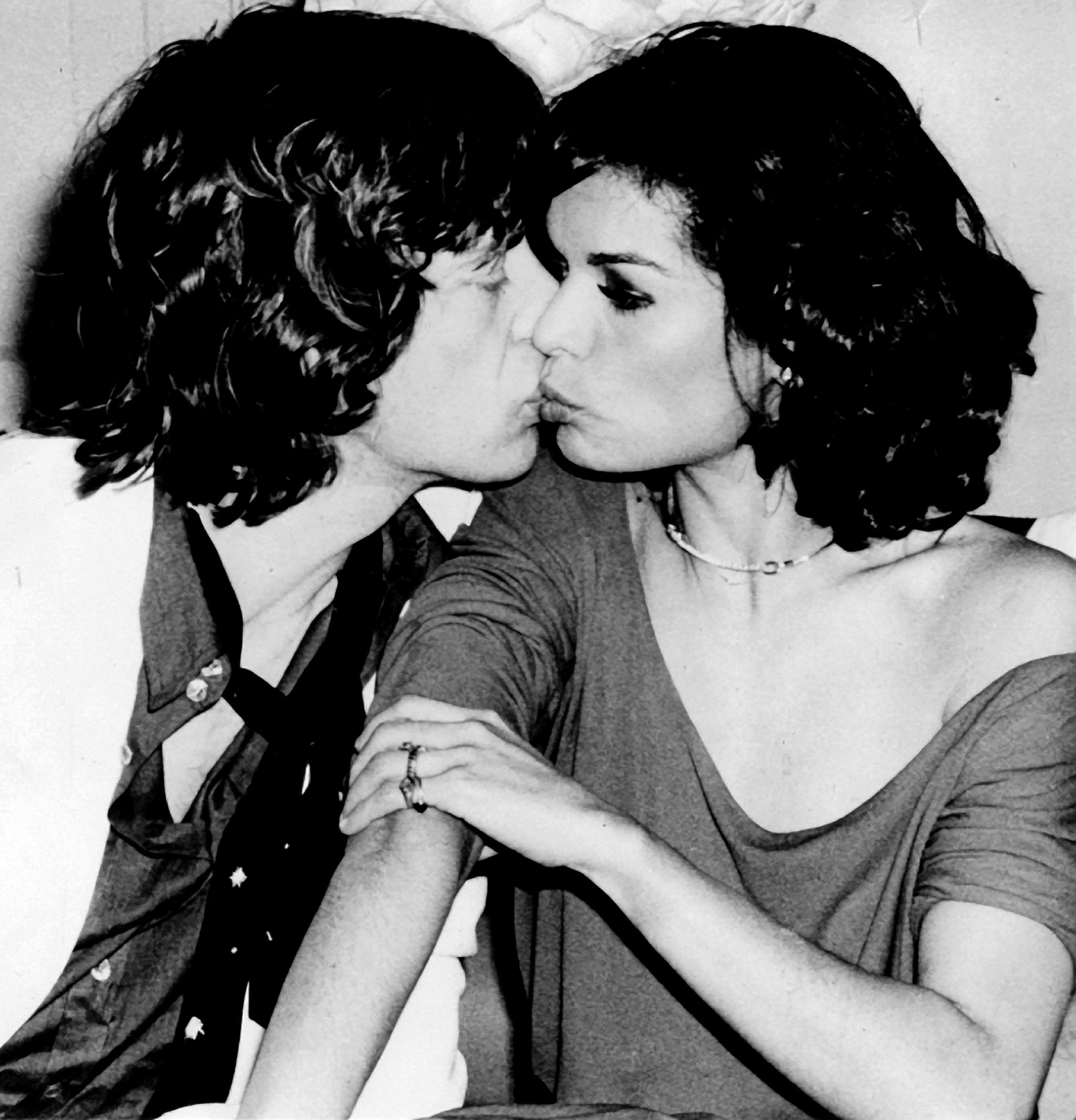 MICK AND BIANCA JAGGER