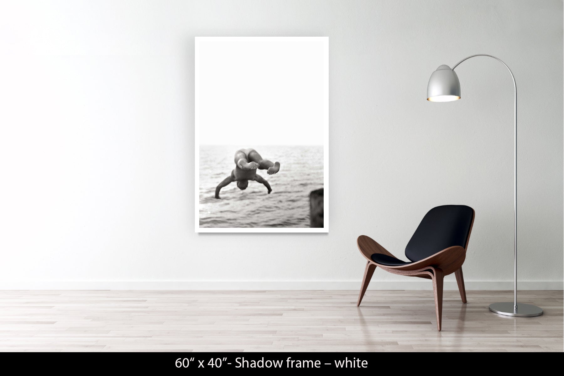 THE DIVER. WATER ISLAND, NY, 2000