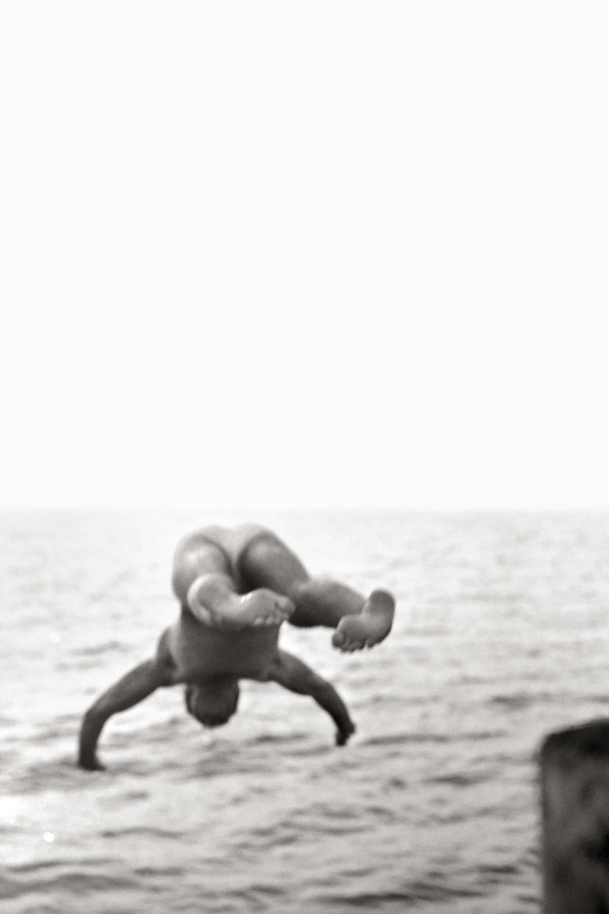 THE DIVER. WATER ISLAND, NY, 2000