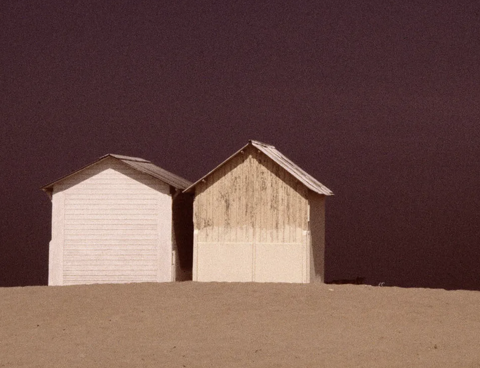 Two Cabanas and one alone, 1982