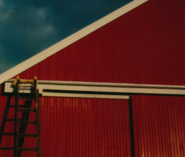 Polaroid SX70 #154 – Red Barn