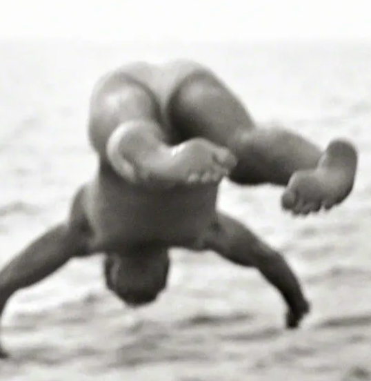 THE DIVER. WATER ISLAND, NY, 2000