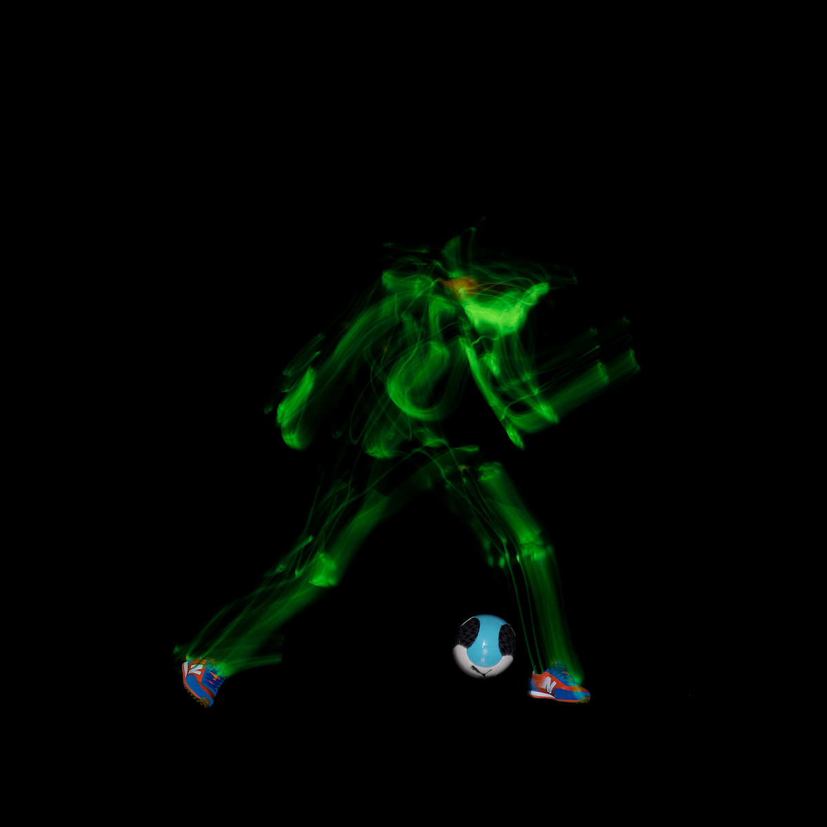 Kinetic Colors - Green Square