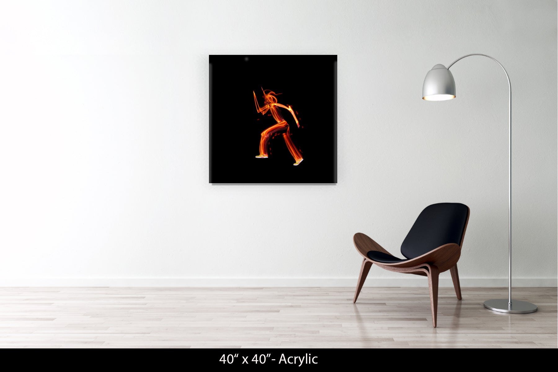 Kinetic Colors - Orange Square