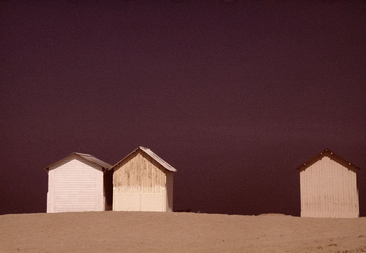 Two Cabanas and one alone, 1982