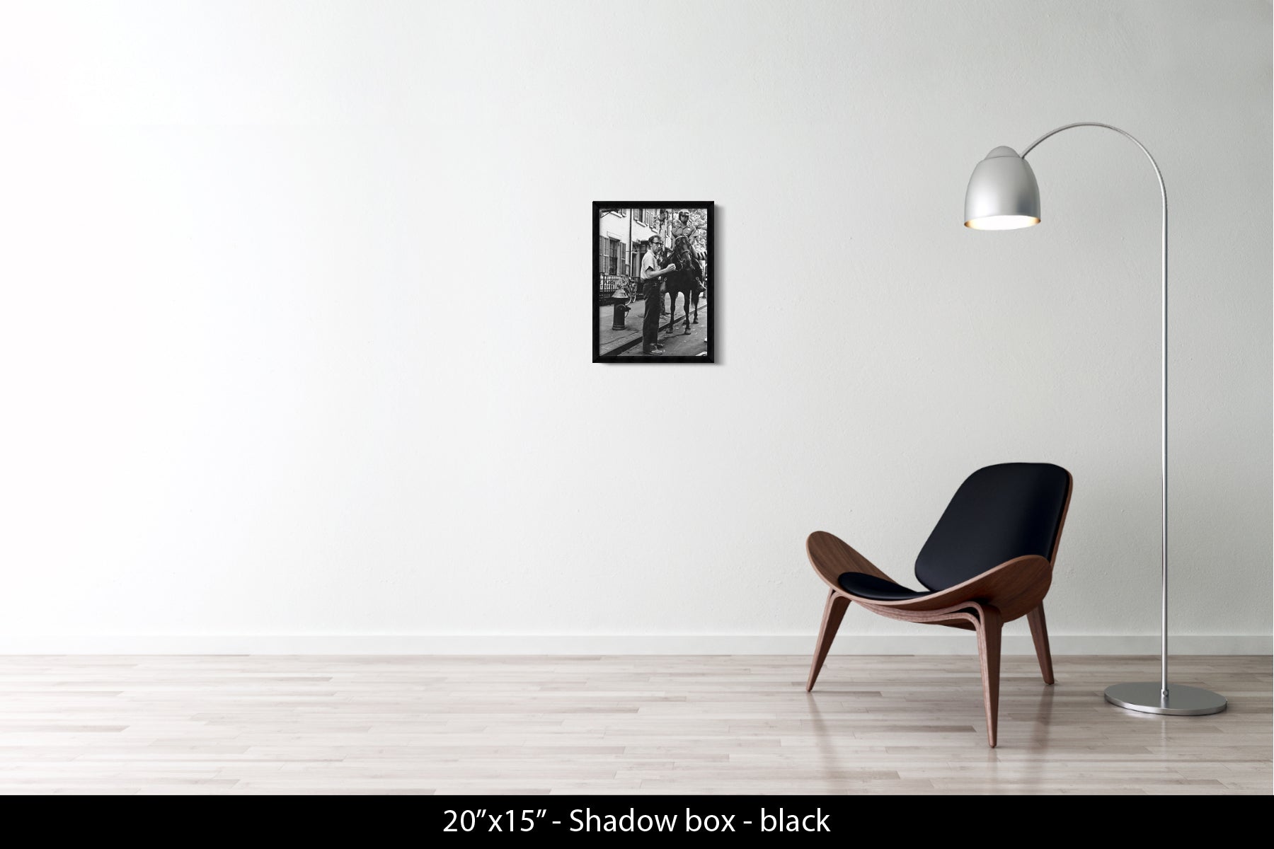 WOODY ALLEN AND NYPD MOUNTED UNIT